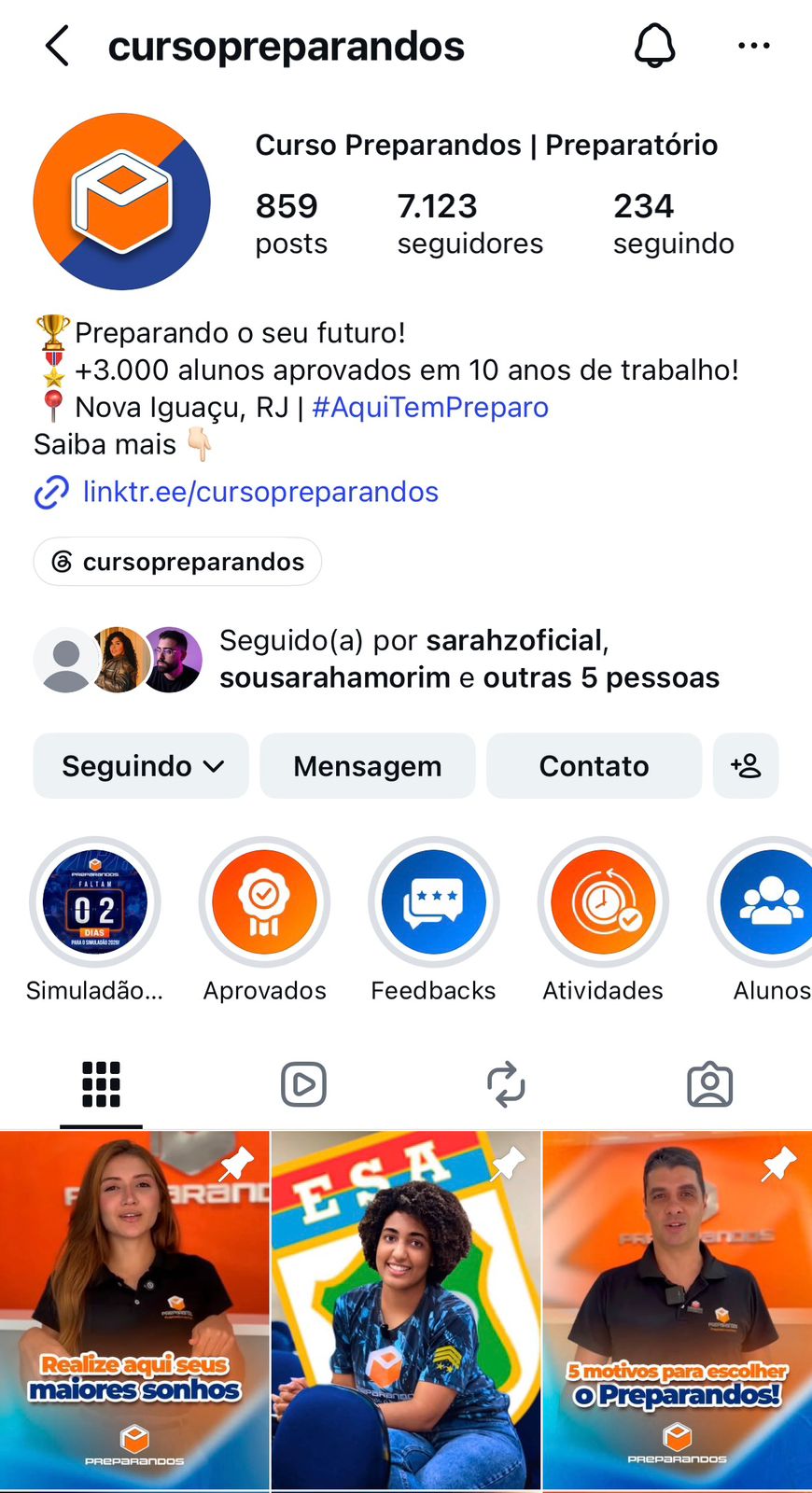 Curso Preparandos
